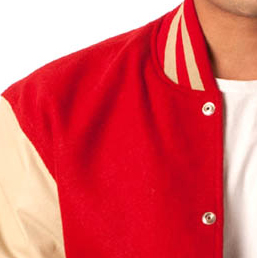 style letterman jacket, varsity designed patches, light weight varsity 