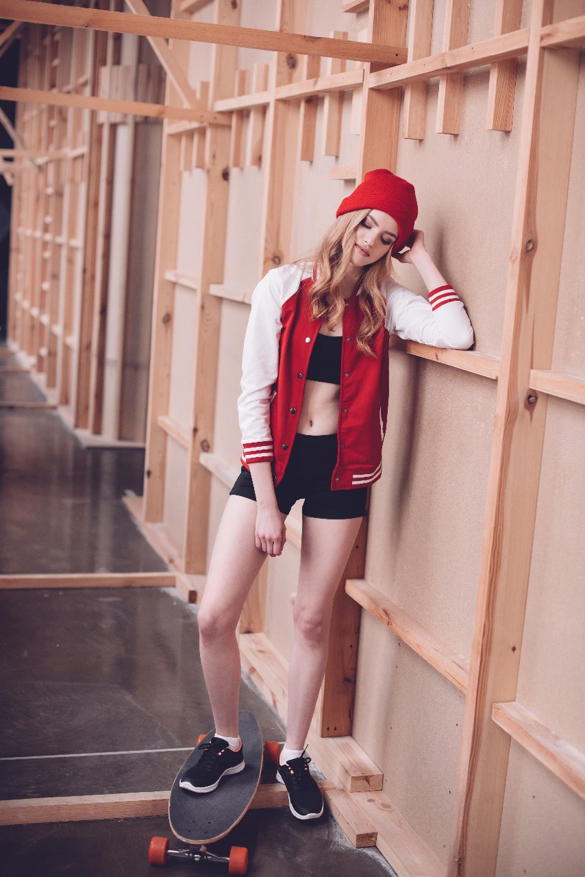 Custom varsity jacket style
